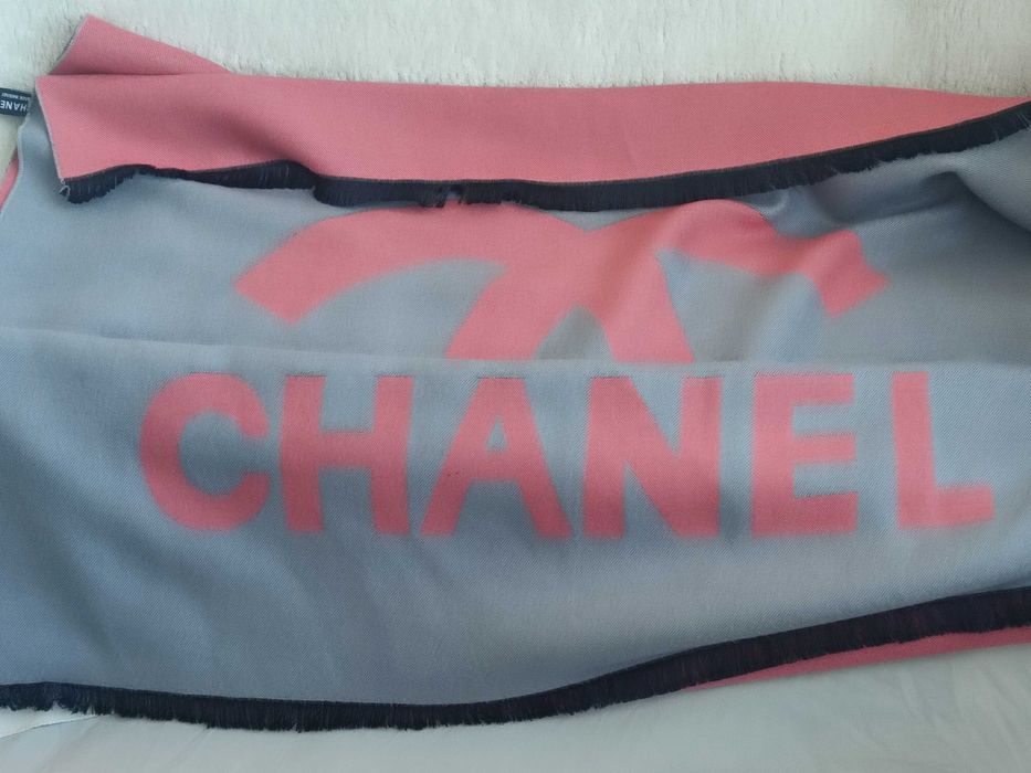 Итальянский шарф Channel  кашемир