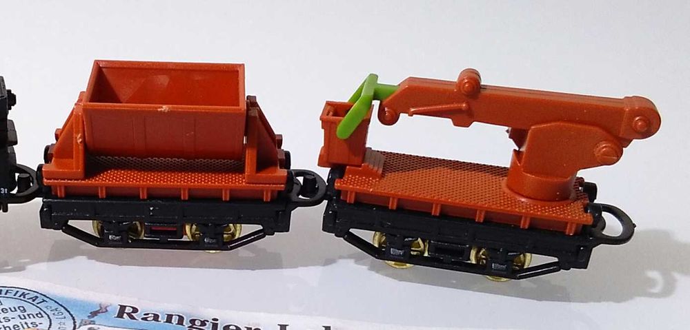 Kinder Surprise ~ Série 3 Peças ~ "LOCOMOTIVA de MANOBRAS" ~ 1996