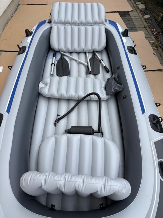 Ponton Intex Excursion 5 Pompka Wiosła Duży 366Cm (Dwie Łaty Nie Nasze )Olx