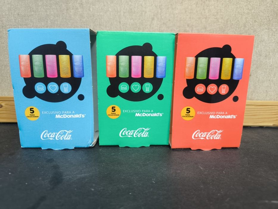 Copos Coca-Cola Edição Limitada 2024