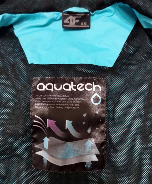 4F kurtka wiatrówka damska XS AQUATECH PRO+