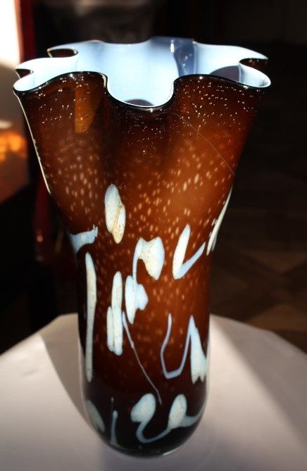Велика гарна ваза ручної роботи