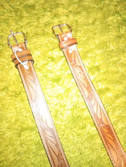 Pasek 130 cm brąz