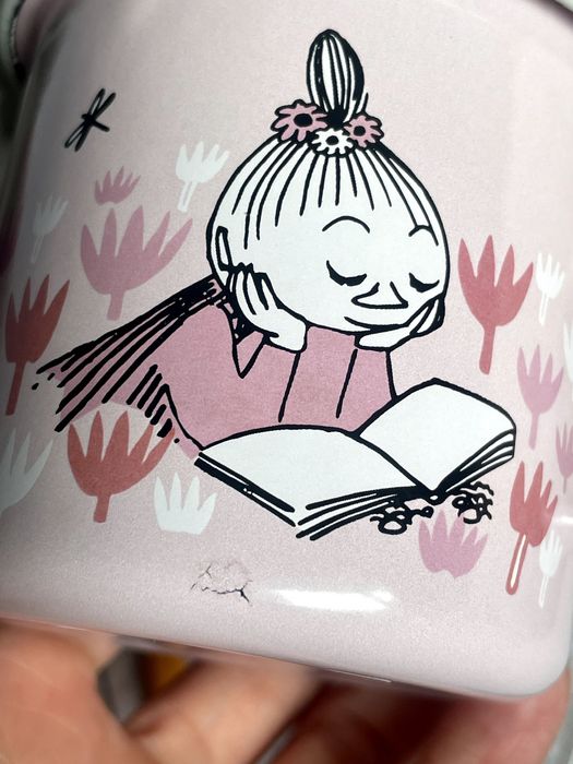 Kubek emaliowany MUMINKI Mała Mi 250 ml Muurla OUTLET OKAZJA !