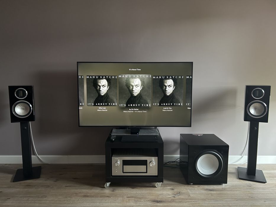 Monitor Audio GX100 GSW12 Denon AVR4520