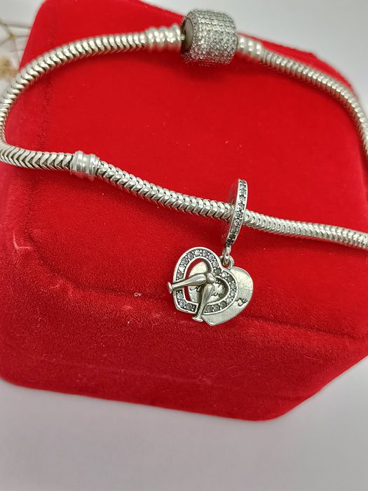 Zawieszka charms ze srebra, srebro 925