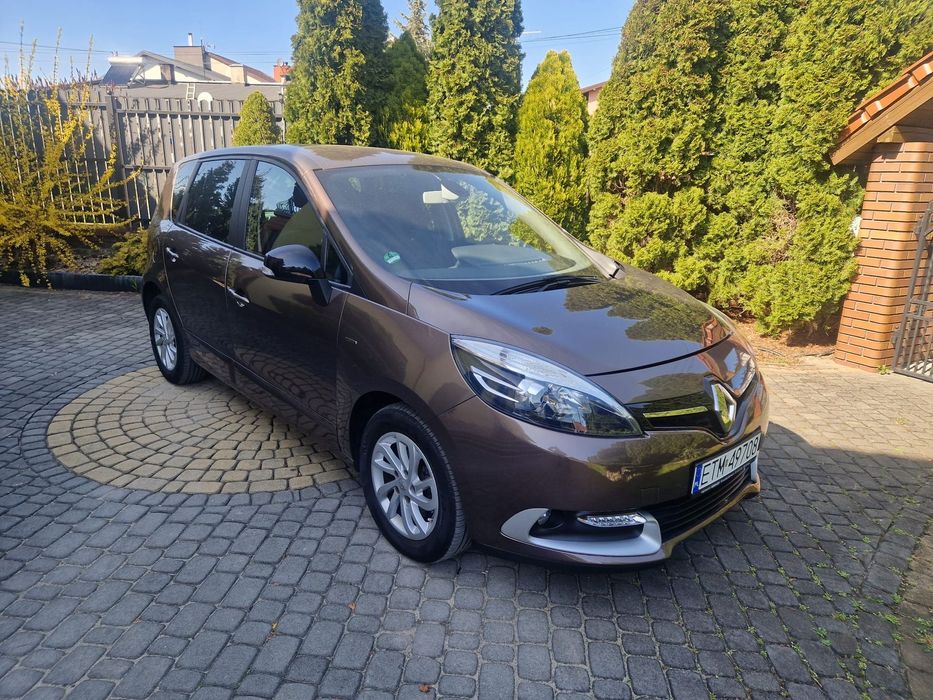 Renault Scenic LIFT led navi  2x klimatronic grzane fotele czujniki cofania alu !!