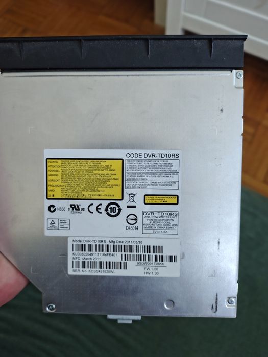 Nagrywarka DVD Acer Aspire 5552G DVR-TD10RS