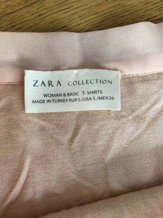 ZARA Spódnica plisowana pudrowy róż S Warszawa