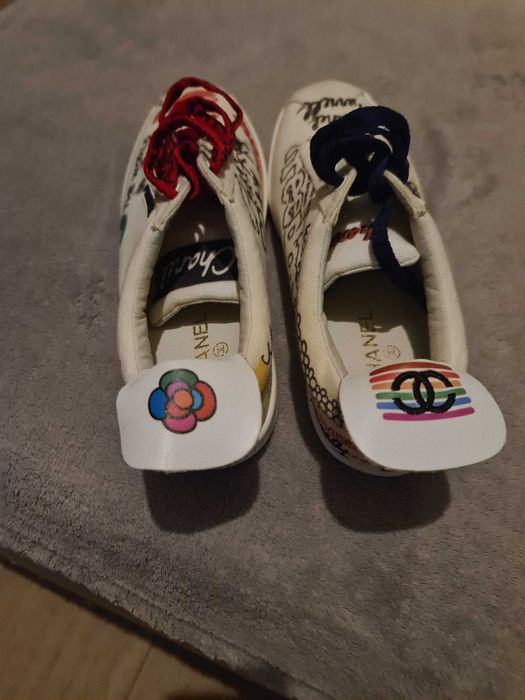 Tenis chanel/pharrell/lagerfeld  34/35