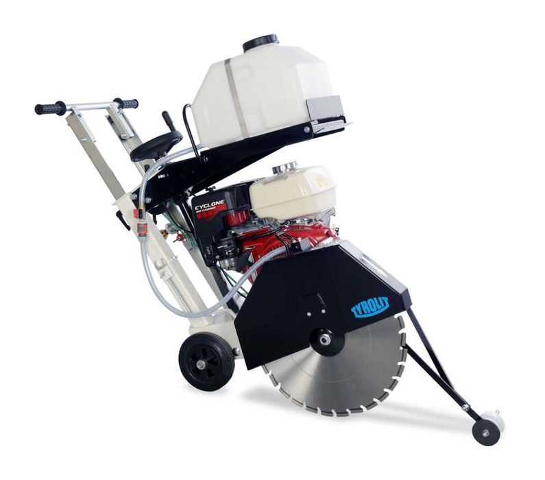 Przecinarka jezdna drogowa spalinowa TYROLIT FSG 513 do betonu asfaltu