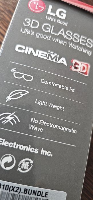 nowe okulary LG 3D