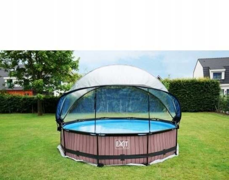 Zadaszenie basenu firmy Exit