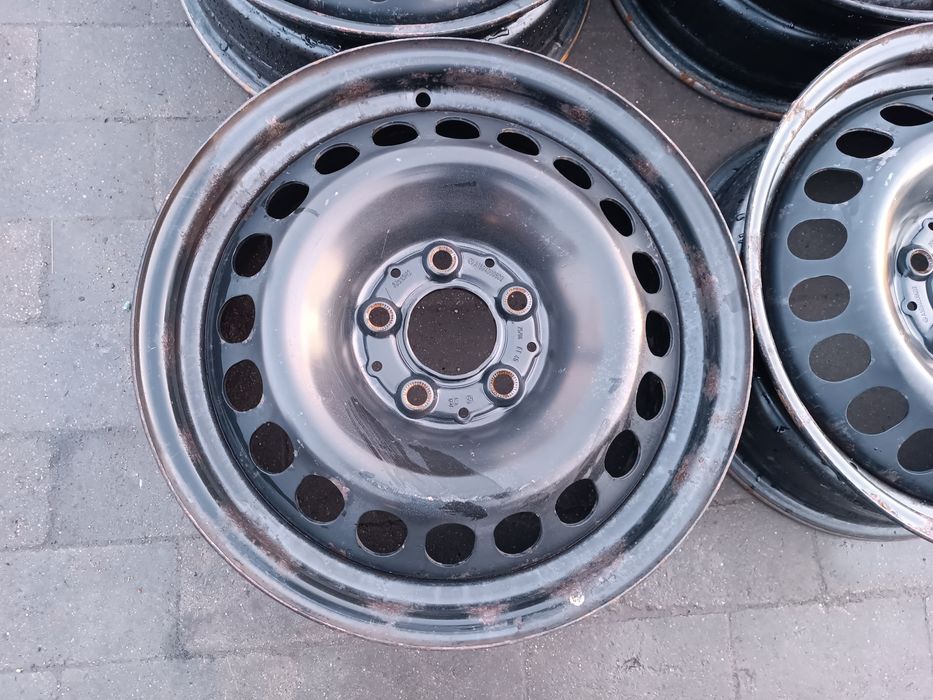 Felgi stalowe Mercedes A klasa W169  B klasa 5x112 ET46 6J16