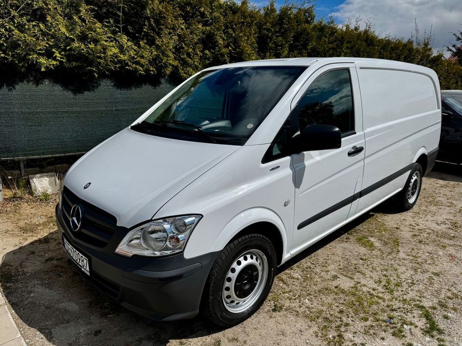 Mercedes-Benz VITO  113 CDI LONG KLIMA bezwypadkowy zarejestrowany FAKTURA VAT/M  2014 ROK