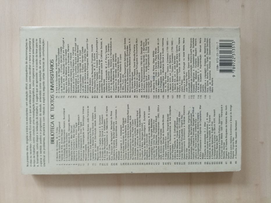 How to Write a Thesis (in Social Sciences)64752258102530121