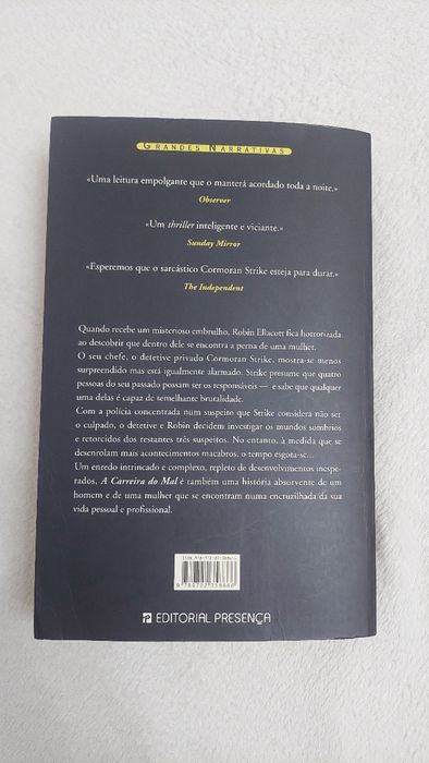 A Carreira do Mal - Robert Galbraith