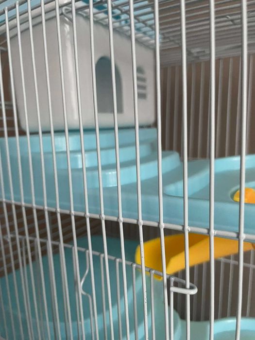 Klatka dla chomika myszy gryzoni NOWA 3 piętrowa Zestaw