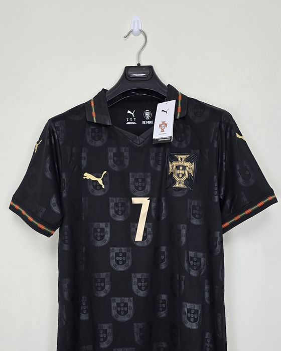 Portugal - Camisola Edição Pantera Negra Ano 2025 - Ronaldo #7 | Nova