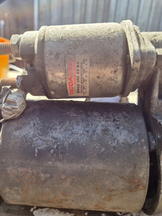 Bendix + rozrusznik do Skody 105, 105l, 120