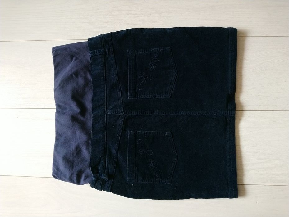 Спідниця для вагітних 8 розмір вельветова JojoMamanBebe