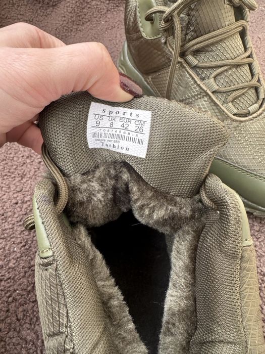 Чоловічі ботинки термо 42 розміру