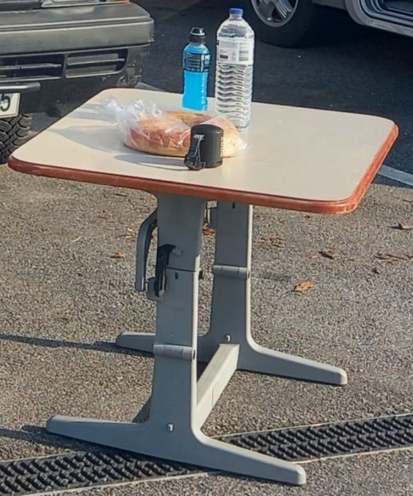 Mesa para caravana