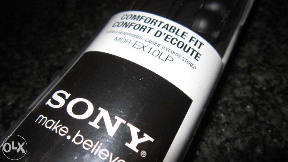 NOVO!!! - Sony Auricular MDREX-10LP Preto