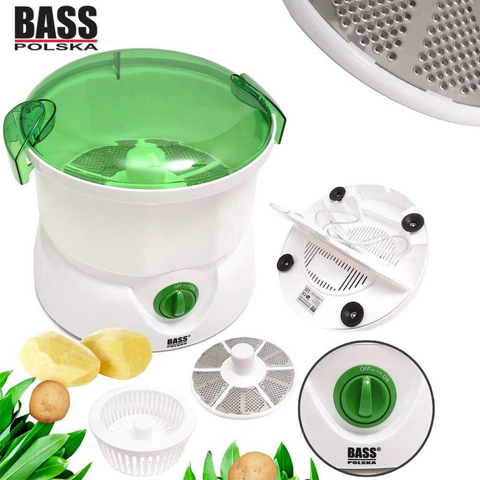 BASS POLSKA Elektryczna Obieraczka Maszynka Do Obierania BH10299