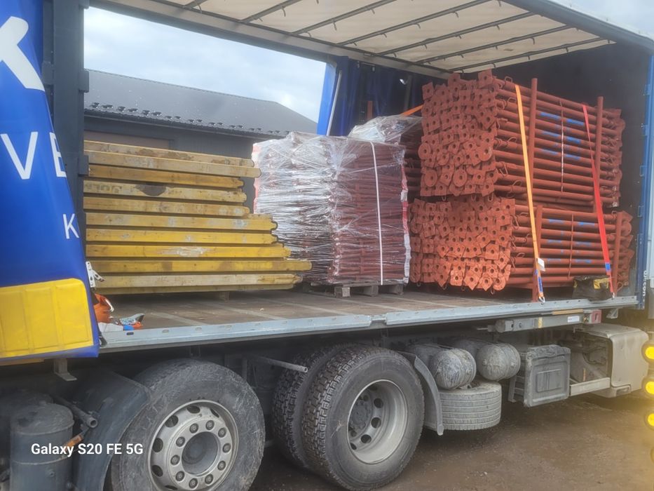 Stemple budowlane ocynkowane  14kn Podpory Stropowe Płyta Topolowa