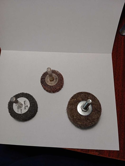Насадки для шлифовки, полировки (войлок).