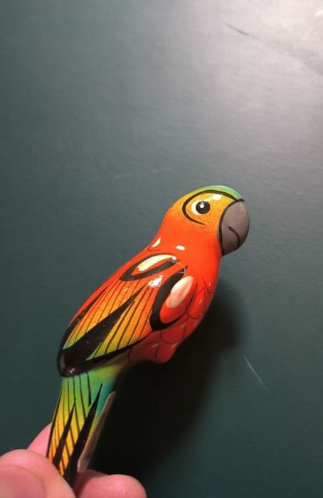 Попугай в клітку 15 см