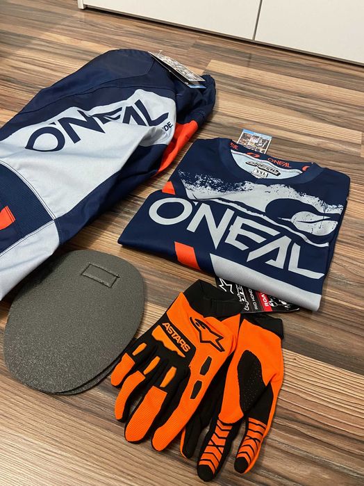 Strój Oneal Element  Shocker V23 Blue Orange