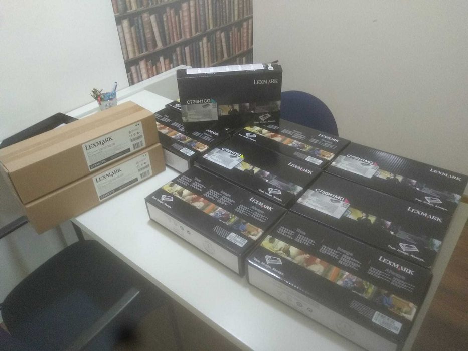 Tinteiros Novos para Impressora Lexmark X736/X738/C736