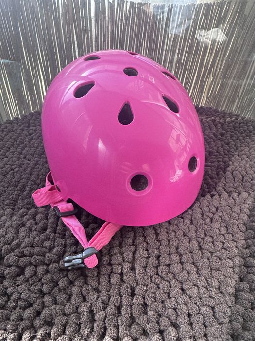Kask Oxelo - różowy - 53-58 cm