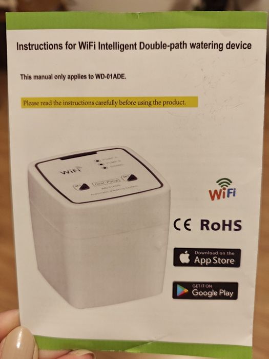 Inteligentne urządzenie nadawniające rośliny, wifi