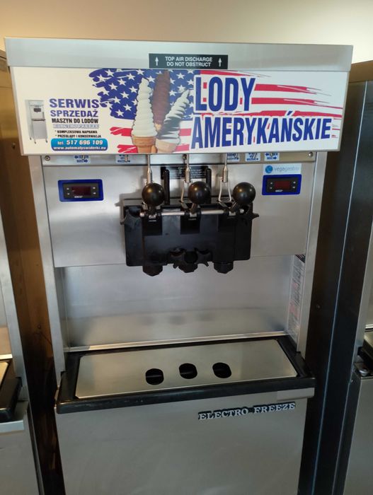 Automat do lodów świderków Electro Freeze