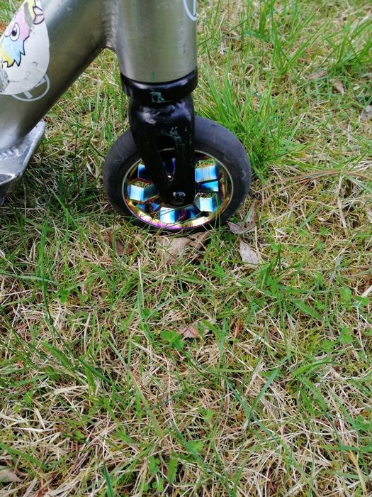 Hulajnoga wyczynowa freestyle kierownica 360 stopni