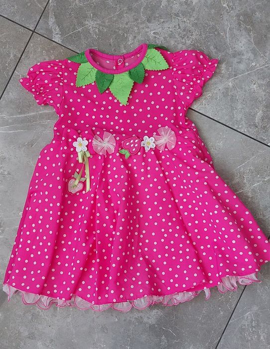 Sukienka dziewczęca r.74