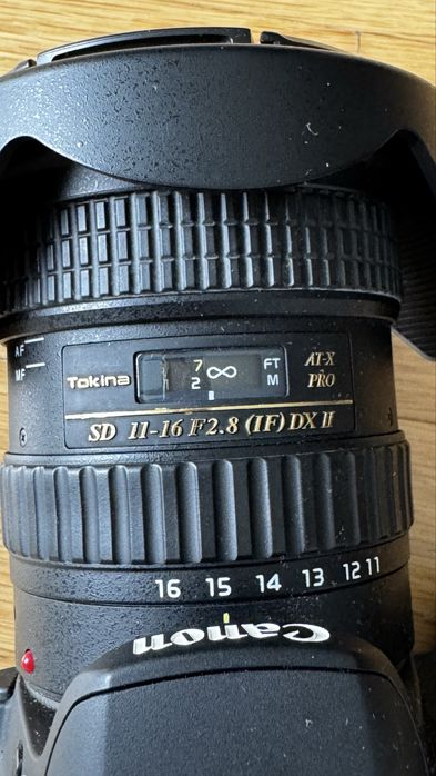 Canon 700D + Tokina SD 11-16 f2.8 (IF) DX II + Mochila LOWEPRO