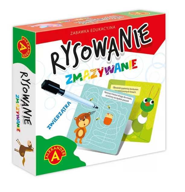 Aleksander ALEXANDER RYSOWANIE-Zmazywanie zwierzęta gra