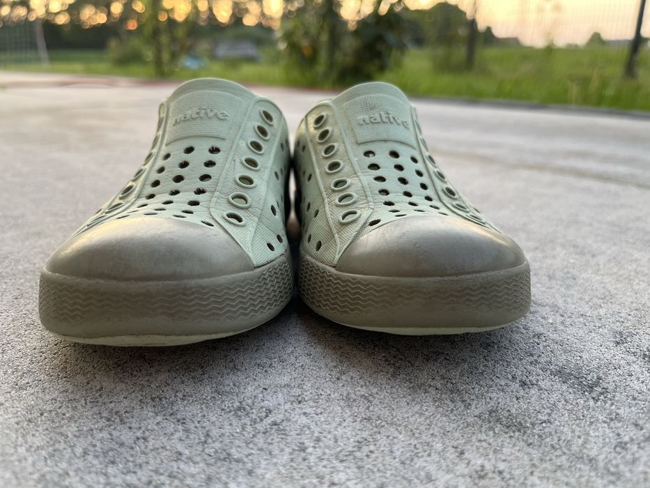 Zielone buty Native góry C9 25