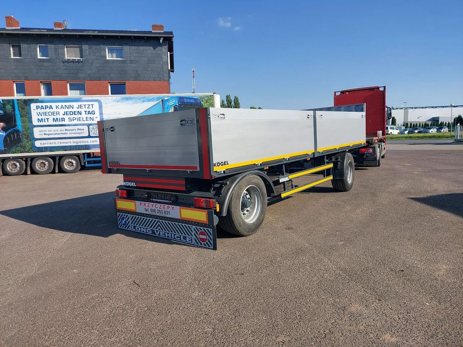 Kögel  przyczepa budowlana na obrotnicy budowlanka