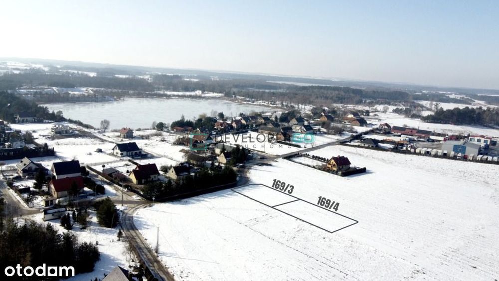 Działki z wydanymi WZ 500 m od jeziora | Chrzanowo