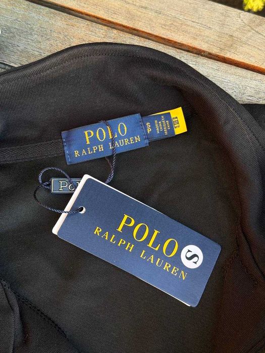 Полузамок Polo Ralph Lauren чорний / Полузамок Поло Ральф Лаурен мужской