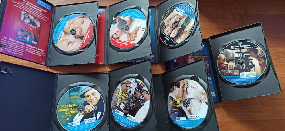 11 filmów i 1 serial na DVD z wydania Dziennika