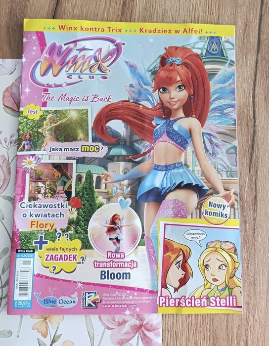 Komiks Magazyn Winx Club zestaw