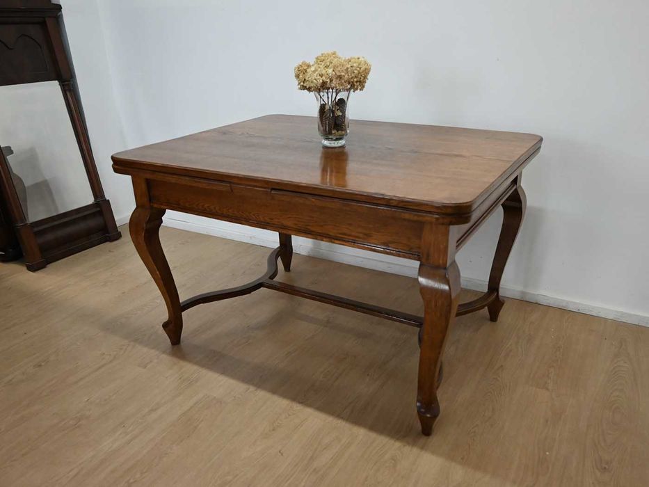 duży rozkładany drewniany stół s012603