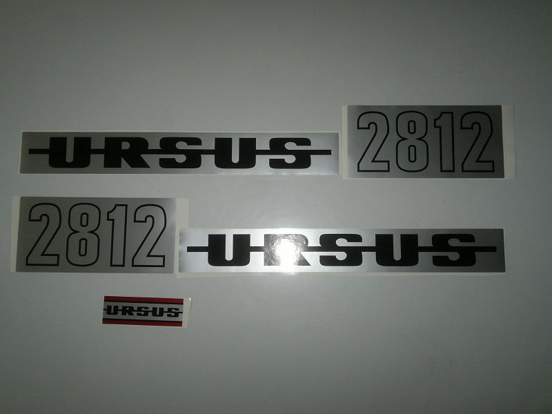 Naklejki Ursus 2812 u 3502 u 3512 u 3514 u 4512 u 4514 u 5314