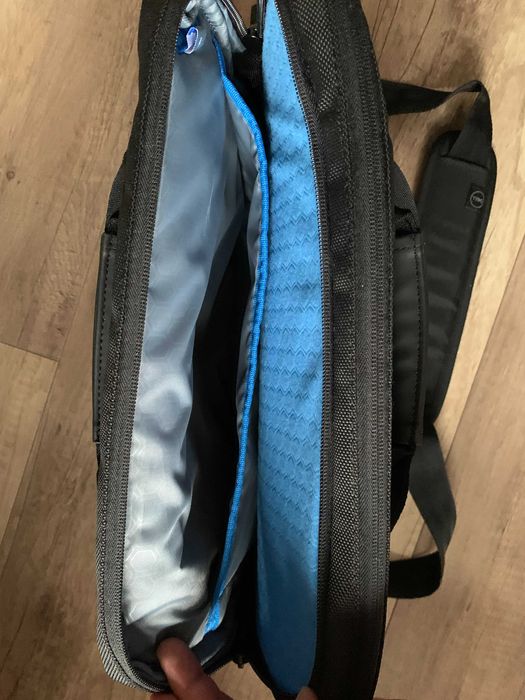 NOWA czarna torba na laptopa dokumenty ecoloop dell 14-16